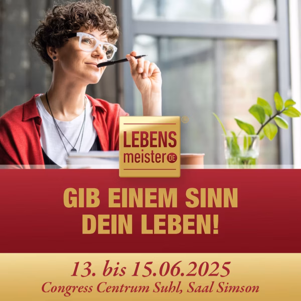 <b>Einstiegsticket*:</b> Gib einen Sinn deinem Leben